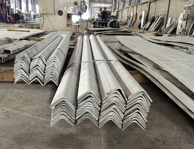 Stainless steel profile processing